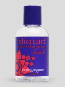 Sliquid Swirl Strawberry Pomegranate Flavoured Lubricant 125ml Sliquid Swirl Strawberry Pomegranate Flavoured Lubricant 125ml — Erotic