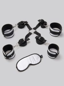 Fifty Shades of Grey Hard Limits Bed Restraint Kit - Silver Fifty Shades of Grey Hard Limits Bed Restraint Kit — Erotic • Silver