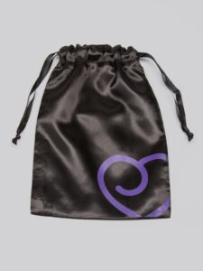 Lovehoney Small Satin Drawstring Toy Bag — Erotic • Black Australia Lovehoney Small Satin Drawstring Toy Bag — Erotic • Black