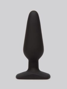 Lovehoney Classic Silicone Medium Butt Plug — Erotic • Black