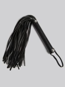 Bondage Boutique Faux Leather Flogger — Erotic • Black Australia Bondage Boutique Faux Leather Flogger — Erotic • Black