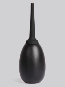 Lovehoney Flexible Tip Anal Douche 160ml — Erotic • Black