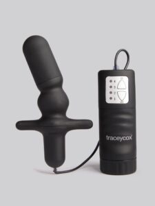 Tracey Cox Supersex Vibrating Butt Plug 3 Inch — Sex Toys • Black