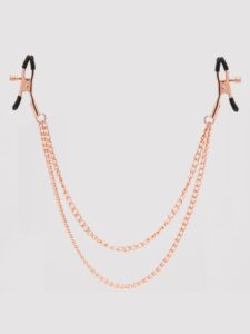 Cal Exotics Entice Tiered Intimate Rose Gold Nipple Clamps — Sex Toys • Gold Australia Cal Exotics Entice Tiered Intimate Rose Gold Nipple Clamps — Sex Toys • Gold