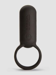 Tenga SVR Smart Vibe Ring Rechargeable Vibrating Cock Ring — Sex Toys • Black