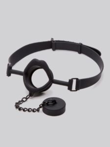 Cal Exotics Scandal Silicone Stopper O-Ring Gag 2-Inches Diameter — Lingerie • Black Australia Cal Exotics Scandal Silicone Stopper O-Ring Gag 2-Inches Diameter — Lingerie • Black