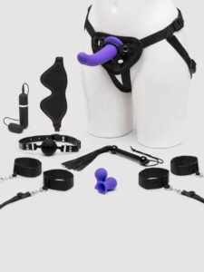 Lovehoney Take Control Bondage Kit (10 Piece) — Erotic • Black
