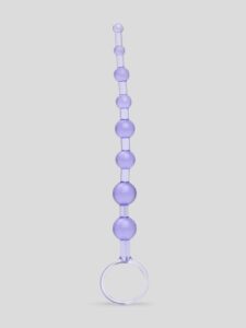 Lovehoney BASICS BASICS Anal Beads 8 Inch — Sex Toys • Purple Australia Lovehoney BASICS BASICS Anal Beads 8 Inch — Sex Toys • Purple