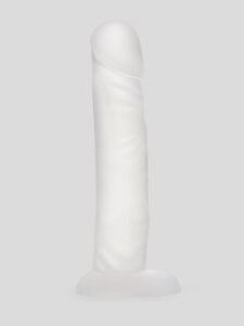 Lovehoney BASICS BASICS Clear Suction Cup Dildo 8 Inch — Sex Toys • Clear