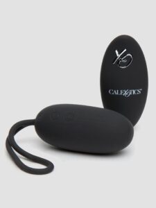 Cal Exotics 12 Function Remote Control Rechargeable Wearable Love Egg Vibrator — Sex Toys • Black
