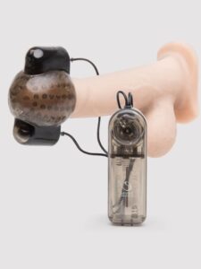 Seven Creations Dual Power Vibrating Penis Head Sleeve — Sex Toys • Black