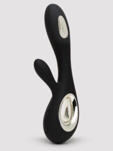 Lelo Soraya Wave Rechargeable Rabbit Vibrator — Sex Toys • Black