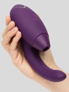 Womanizer X Lovehoney InsideOut Rechargeable G-Spot and Clitoral Stimulator — Sex Toys • Purple
