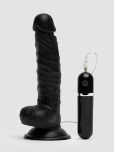 Lifelike Lover Classic Realistic Dildo Vibrator 8 Inch — Sex Toys • Black