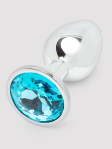 Lovehoney Silver Jewelled Aluminium Beginner's Butt Plug 2.5 Inch — Sex Toys • Silver Australia Lovehoney Silver Jewelled Aluminium Beginner's Butt Plug 2.5 Inch — Sex Toys • Silver