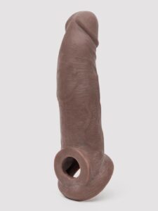 Lovehoney Real-Feel Penis Extender 1.5 Inch with Ball Loop - Flesh Brown — Sex Toys • Flesh Brown Australia Lovehoney Real-Feel Penis Extender 1.5 Inch with Ball Loop - Flesh Brown — Sex Toys • Flesh Brown