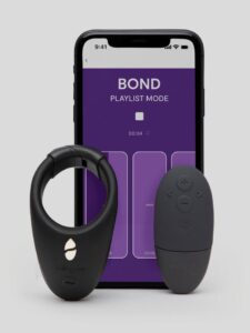 We-Vibe Bond App Controlled Rechargeable Wearable Vibrating Cock Ring — Sex Toys • Black