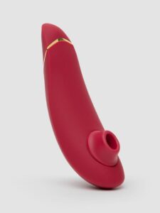 Womanizer Premium 2 Rechargeable Smart Silence Clitoral Suction Stimulator — Sex Toys • Red