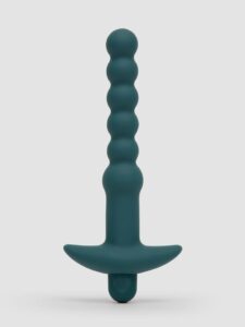 Lovehoney Booty Buzz Rechargeable Vibrating Anal Beads — Sex Toys • Green