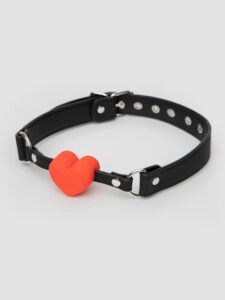 Bondage Boutique Heart Ball Gag — Lingerie • Black Australia Bondage Boutique Heart Ball Gag — Lingerie • Black