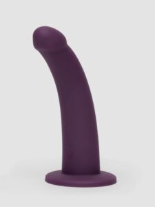 Lovehoney Velvet Dream Rechargeable Liquid Silicone Vibrating Dildo 7 Inch — Sex Toys • Purple