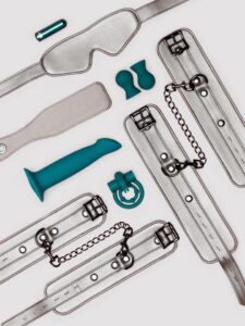 Lovehoney All You Need And More Bondage Kit (8 Piece) — Erotic • Black