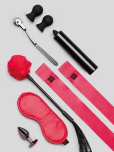 Lovehoney Sensation Play Bondage Kit — Erotic • Red Australia Lovehoney Sensation Play Bondage Kit — Erotic • Red