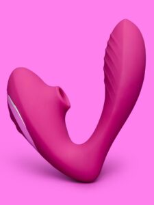 Lovehoney mon ami G-Spot and Clitoral Suction Stimulator — Sex Toys • Red