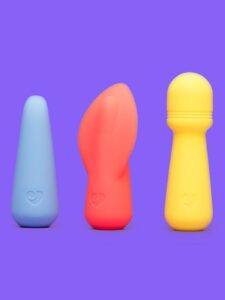 Lovehoney mon ami Trio of Vibrating Massagers — Sex Toys • Blue