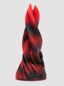 Creature Cocks Creature Cock Fire Dragon Twisted Dildo — Sex Toys • Red