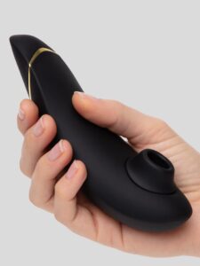 Womanizer Premium Rechargeable Smart Silence Clitoral Suction Stimulator — Sex Toys • Black