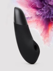 Womanizer Enhance Black Pleasure Air Clitoral Vibrator — Sex Toys • Black