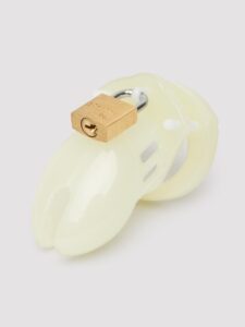 CB-X Chastity Devices CB-6000S Short Male Glow In The Dark Chastity Cage Kit — Erotic • Green