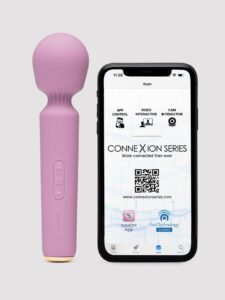Svakom Emma Neo Mini App Controlled Wand Massager — Erotic • Purple