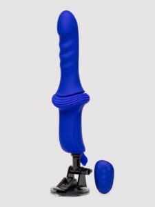 Cal Exotics Overdrive Remote Control Sex Machine Ridged Thruster — Sex Toys • Blue Australia Cal Exotics Overdrive Remote Control Sex Machine Ridged Thruster — Sex Toys • Blue