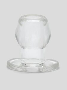 Perfect Fit Medium Tunnel Anal Plug 3 Inch — Erotic • Clear