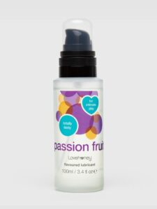 Lovehoney Passion Fruit Flavoured Lubricant 100ml — Erotic • Clear