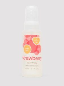 Lovehoney Strawberry Flavoured Lubricant 100ml — Erotic