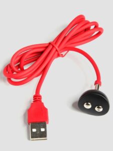 Fun Factory USB Click 'N' Charge Magnetic Charger — Erotic • Red