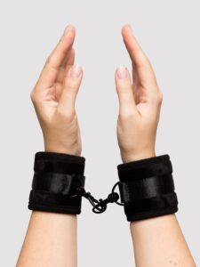 Bondage Boutique Soft Handcuffs — Erotic • Black Australia Bondage Boutique Soft Handcuffs — Erotic • Black