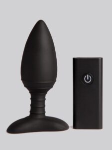 Nexus Ace Medium Quiet Remote Control Vibrating Butt Plug — Sex Toys • Black
