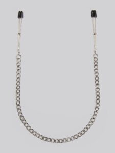 Bondage Boutique Adjustable Tweezer Nipple Clamps — Sex Toys • Silver