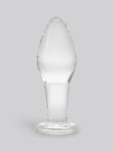 Lovehoney Pure Pleasure Sensual Glass Butt Plug — Sex Toys • Clear