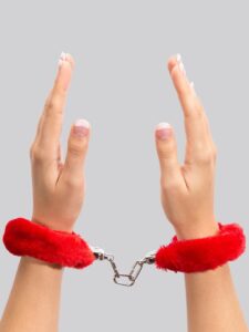 Lovehoney Red Furry Handcuffs — Erotic • Red Australia Lovehoney Red Furry Handcuffs — Erotic • Red