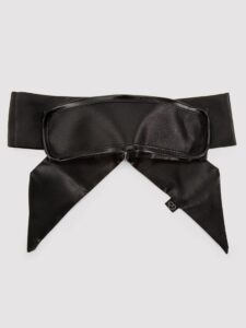 Lovehoney Silky Black Blindfold — Erotic • Black