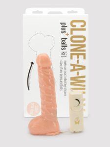 Clone A Willy Clone-A-Willy and Balls Vibrator Moulding Kit — Erotic • Flesh Pink