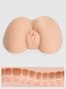 Thrust Pro Xtra Taylor Ribbed Realistic Vagina and Ass 770g — Sex Toys • Flesh Pink