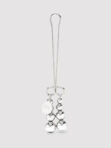 Fifty Shades of Grey Fifty Shades Darker Just Sensation Beaded Clitoral Clamp — Sex Toys • Silver