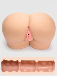 Thrust Pro Elite Alana Ribbed Vagina and Ass Masturbator 7kg — Sex Toys • Flesh Pink Australia Thrust Pro Elite Alana Ribbed Vagina and Ass Masturbator 7kg — Sex Toys • Flesh Pink