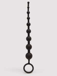 Lovehoney Classic Silicone Anal Beads 10 Inch — Sex Toys • Black